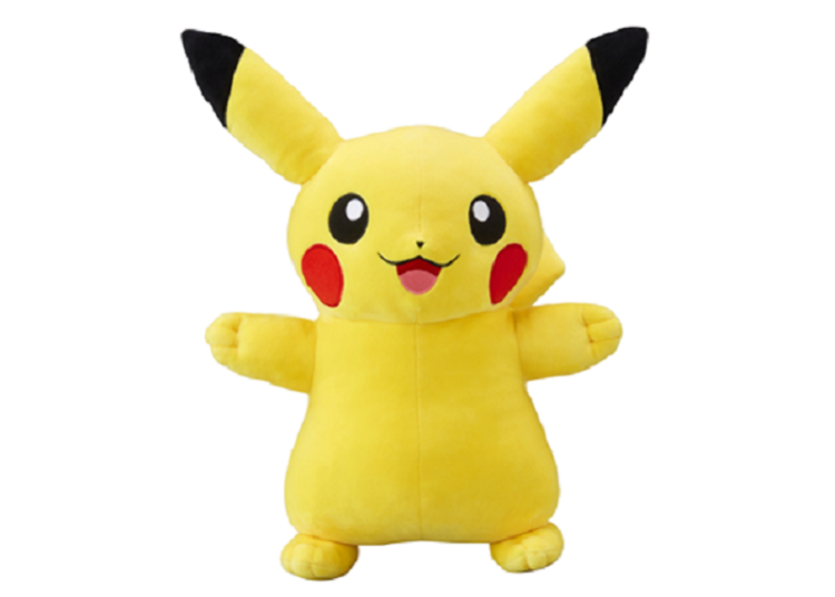 Plush toy life-size Pikachu Smile 4,950 yen (tax included)
