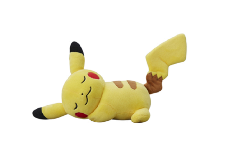 Plush Sleeping Pikachu 1,320 yen (tax included)