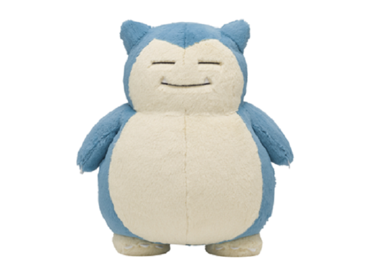 Soft Huggable Plush Snorlax 3,960 yen, tax included