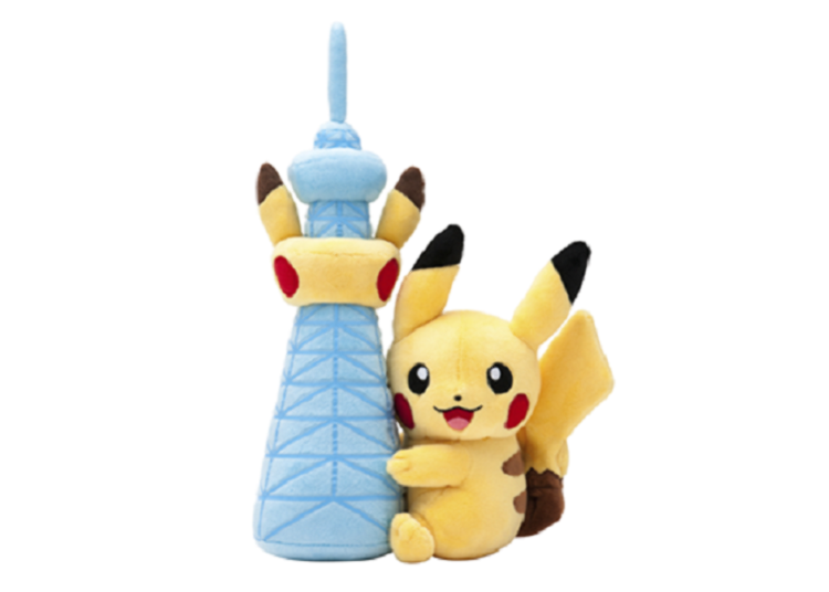 Pokémon Center SKYTREE TOWN布偶 2200日圓（含稅）