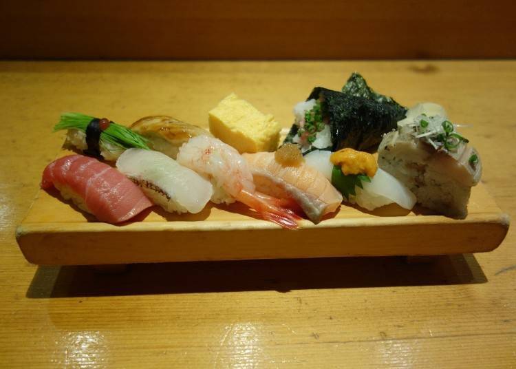 Not just sushi in Ginza! Sample a wide variety of seafood