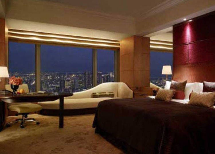 16. Stay in a hotel where you can see a beautiful night view of the capital