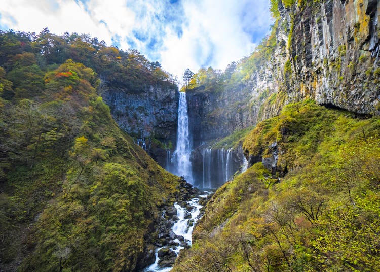 Kegon Falls (one of the sightseeing spots that can be reached by Tobu Railway)