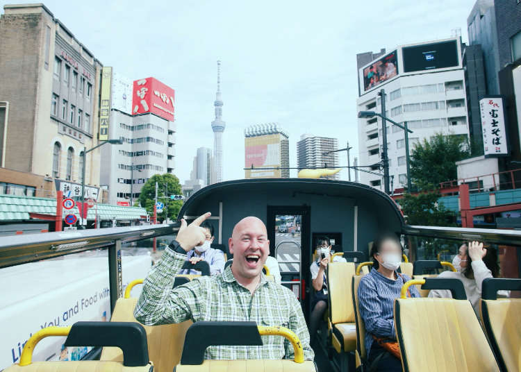 【期間限定！】6小時1000日圓無限次搭乘的SKY HOP BUS！ 實測！搭乘SKY HOP BUS是否能玩遍東京觀光景點！？