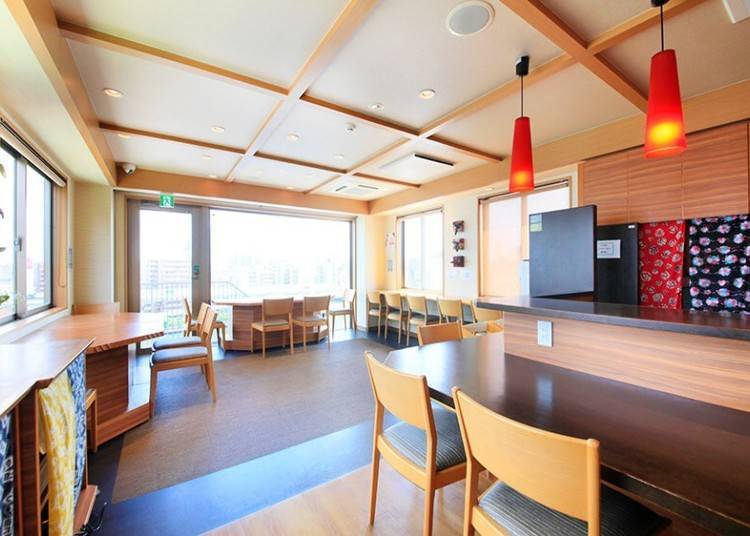 1. Asakusa Hotel Hatago: A Japanese-style hotel with a panoramic view