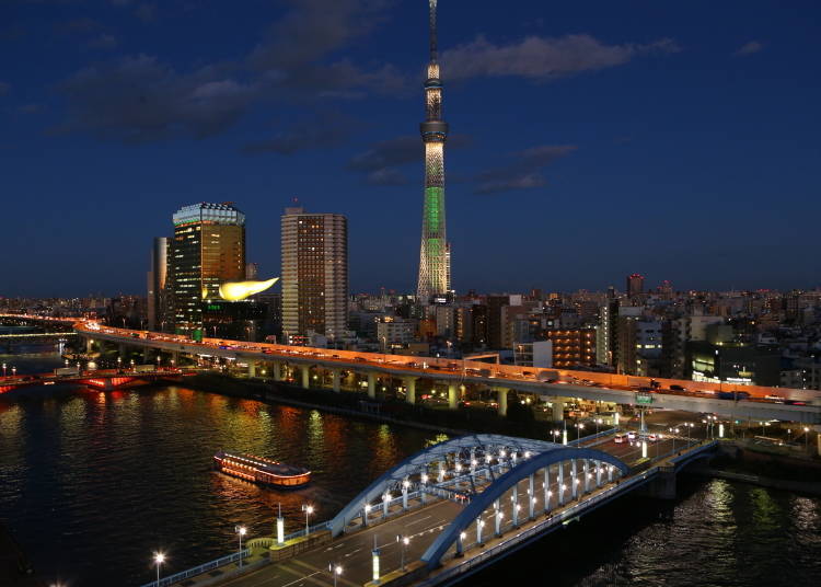 3. Hotel Wing International Select Asakusa Komagata: Superb views from the observation terrace and guest rooms