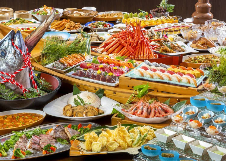 主打開放式廚房・套餐料理的晚餐Buffet