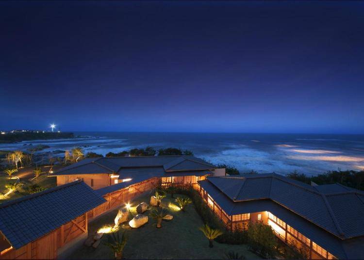 飯店位置直接面向太平洋，設點位置極佳（照片來源：Booking.com）
