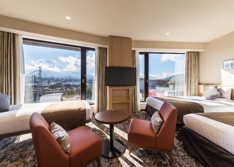 A Family Triple View room that can accommodate up to three people