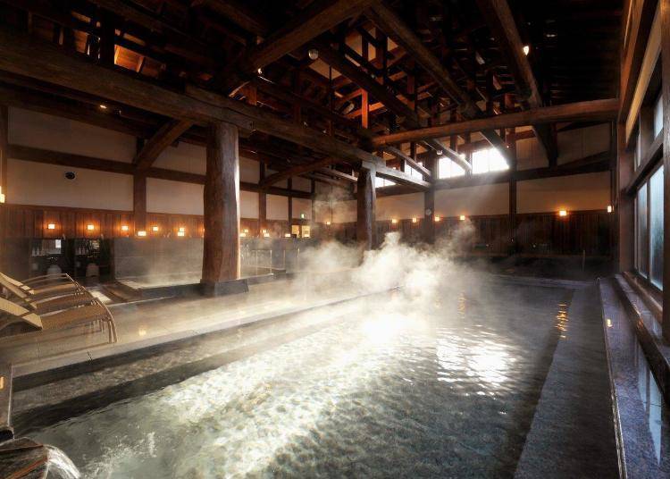 重现日式「町屋建筑」的纯和风天然温泉「富士山温泉」