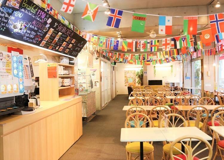 Cafe area