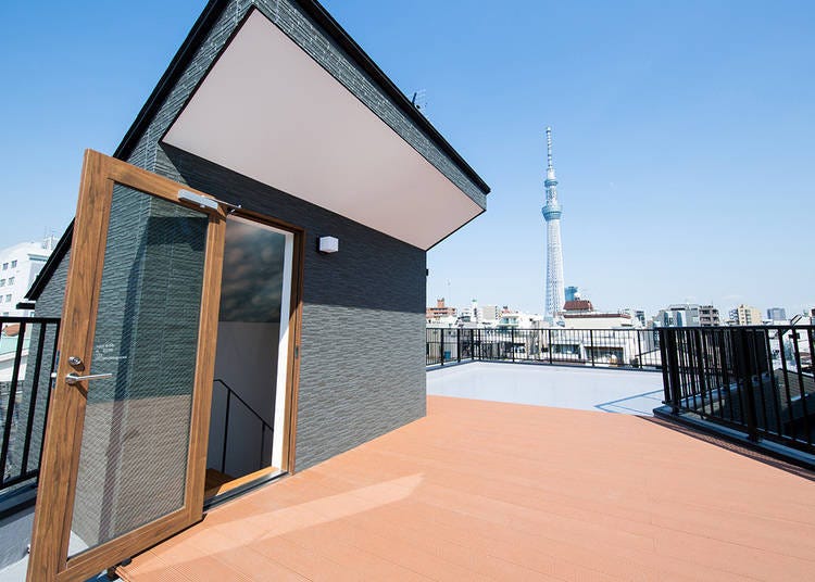 Roof terrace