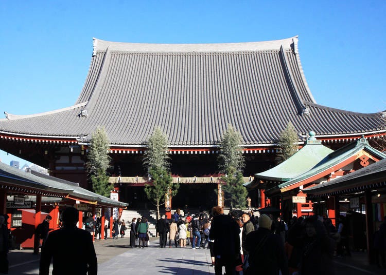 2.「淺草寺」不只有初詣，淺草寺的神籤也是超有人氣！