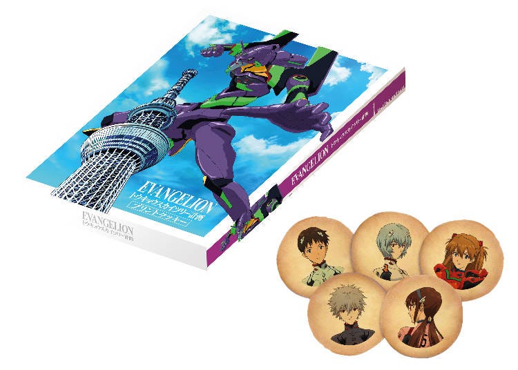 EVANGELION トウキョウスカイツリー®計画 プリントクッキー（842円）　©カラー ©TOKYO-SKYTREE