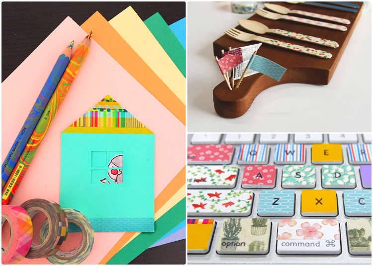 What is Washi Tape and Why Do You Need it? 15 Cute and Easy Projects Made with Japan Souvenirs
