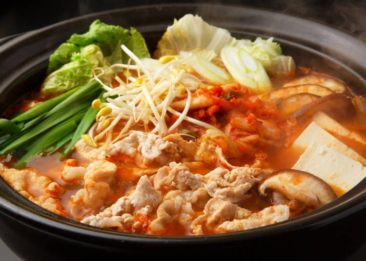 Kimchi nabe (*picture is a representation)