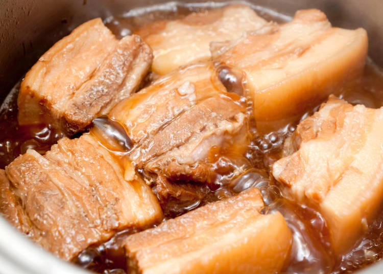 冲绳卤猪肉「ラフテー（Rafute）」 ※图片仅供示意