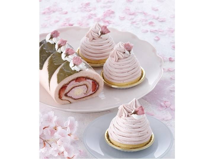 Patisserie KIHACHI的春季限定櫻花蒙布朗＆蛋糕捲