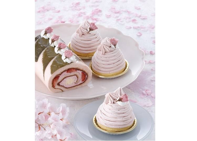 Patisserie KIHACHI的春季限定櫻花蒙布朗&蛋糕捲