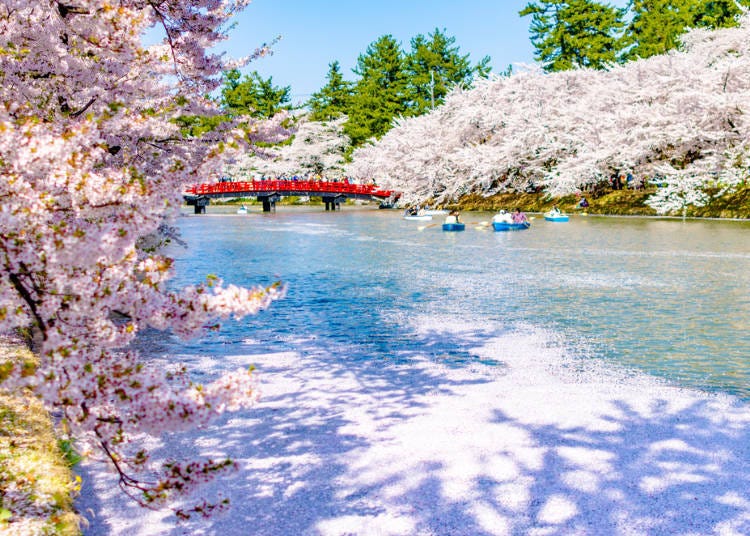 ①弘前公園／青森縣