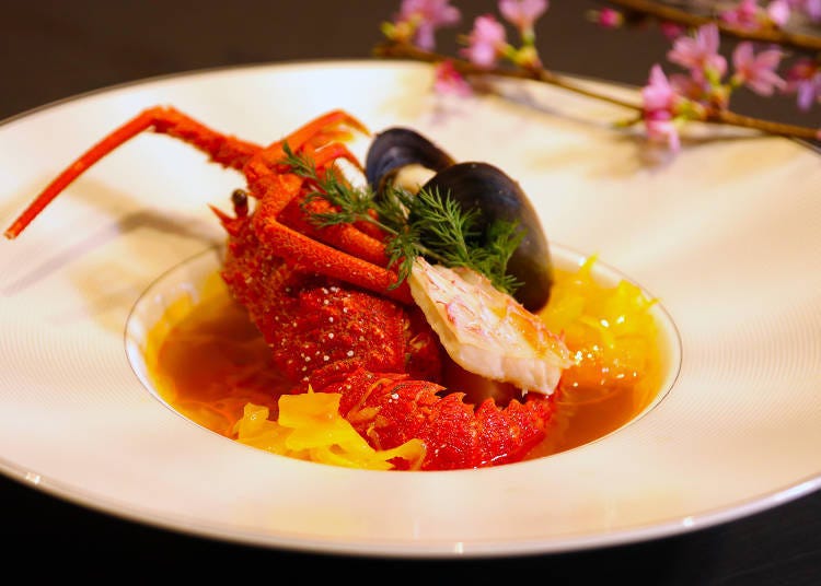 Bouillabaisse with lobster and cherry anthias (image for illustrative purposes).