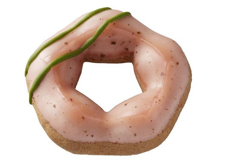 사쿠라모찟또 도넛 사쿠라앙 글레이즈 180엔 (소비세 별도)