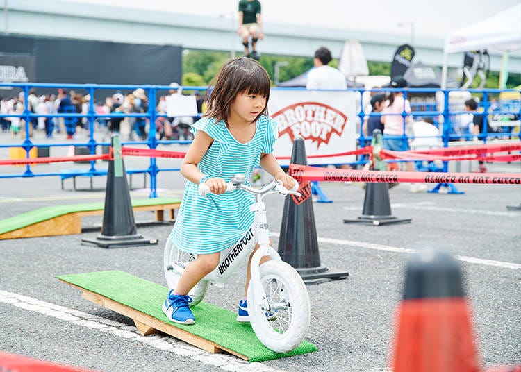 ランバイクなどが無料で楽しめます　※過去の様子　©CHIMERA Union