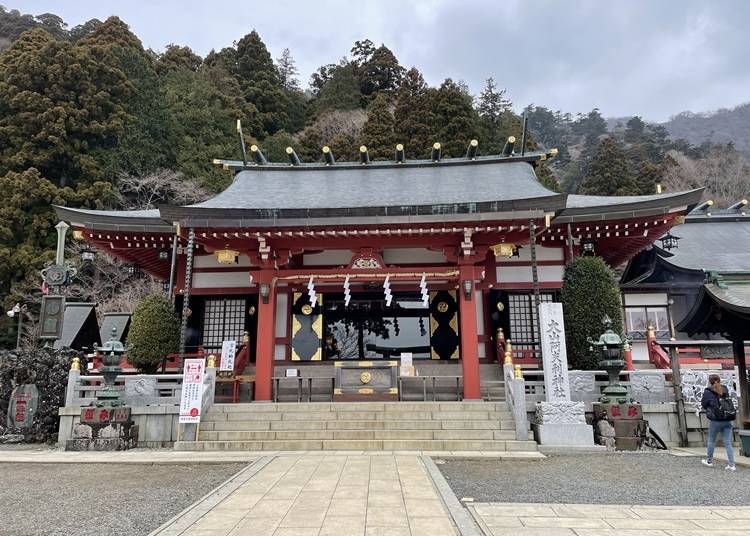 Oyama Afuri Shrine (lower building)