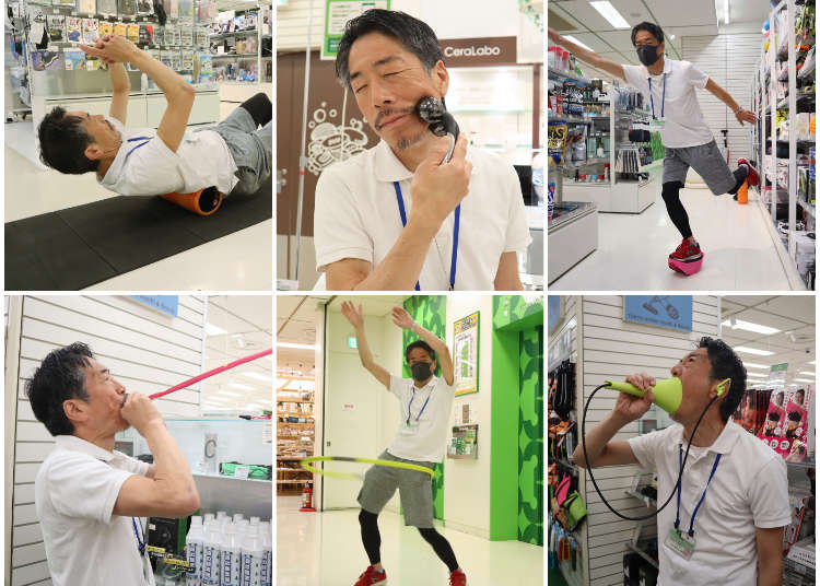 Exercise at Home! 10 Compact Japanese Fitness Products from Tokyu Hands