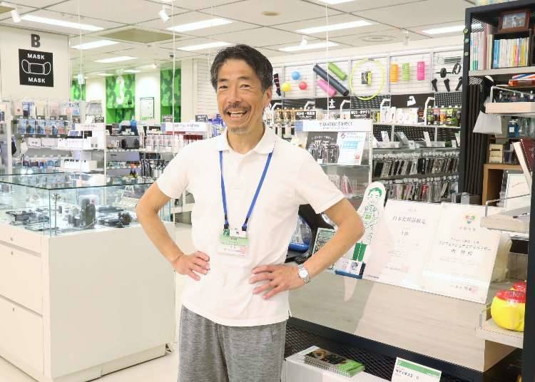 本次受訪的新宿店招牌店員－「男子漢商店」店長西先生！