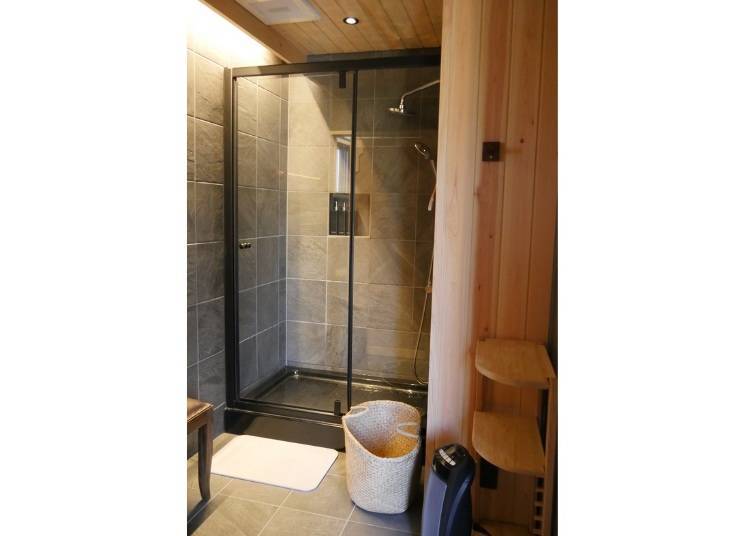 The shower rooms are also clean and spacious! As two are available, you won’t find it uncomfortable even in a group setting.
