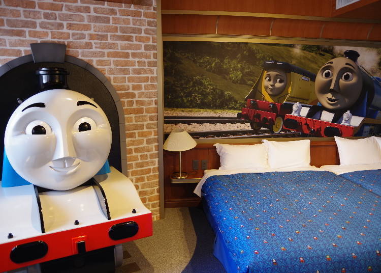 9. Book A Stay At Japan's Only Thomas-Themed Hotel Rooms After Visiting Fuji-Q Highland!
