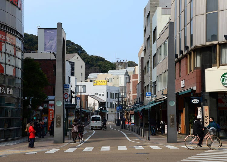 2. Matsuyama Ropeway Shopping Street