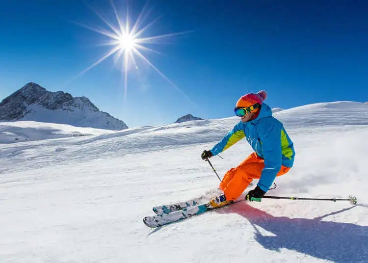 Hit the slopes at Gassan Ski Resort