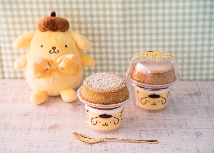 Pompompurin Souffle Pudding (298 yen including tax)