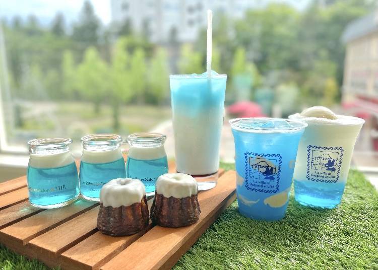 New FUJIYAMA Tower Sweets! Dazzling Delights of Blue and White