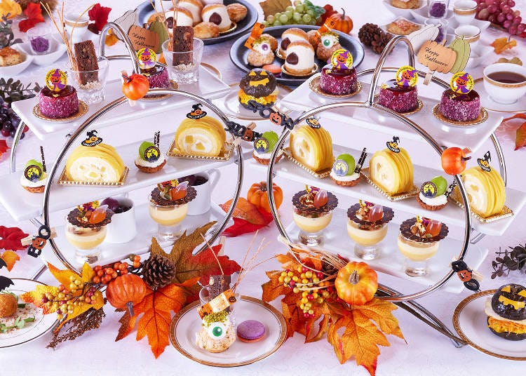 3. Hotel Okura Tokyo Bay: Trendy Afternoon Tea in Tokyo with an Array of Fall-Themed Savory Dishes