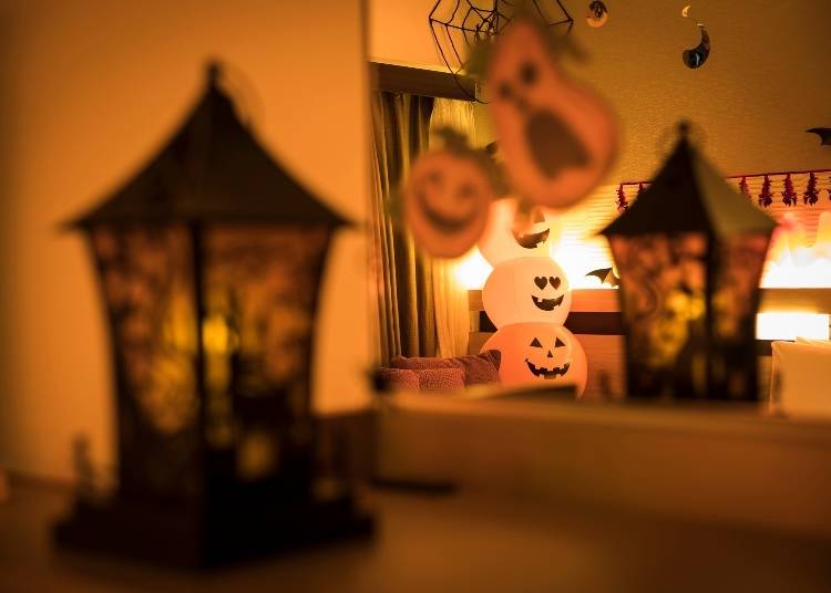 Halloween decoration room image. Photo: PR Times