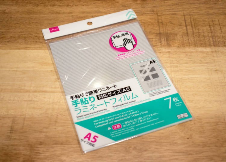 Hand Paste Easy-to-Use Laminated Film: Make Bookmarks out of Photos of Your Oshi!