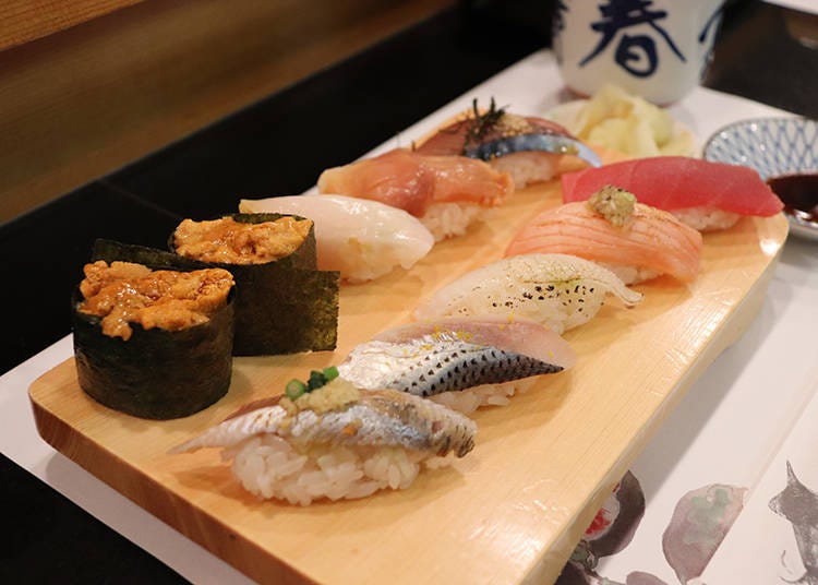 ■中上級者におすすめ：好きなネタを中心に「築地玉寿司」ならではのネタを楽しむ