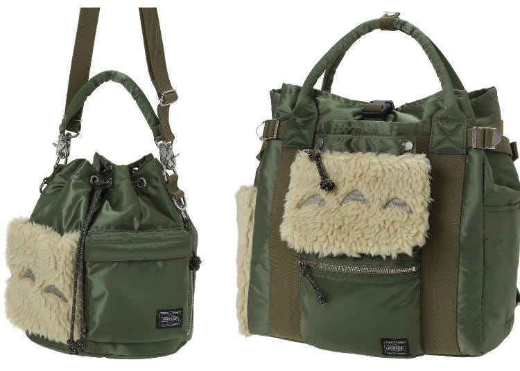 ▶(from the left) 2WAY tool bag 31,900 yen / 2WAY Backpack 47,300 yen