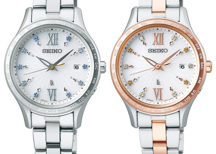 ▶(From the left) SSVV071 70,400 yen *only 1,000 watches available/(right) SSVV072 73,700 yen *only 1,500 watches available