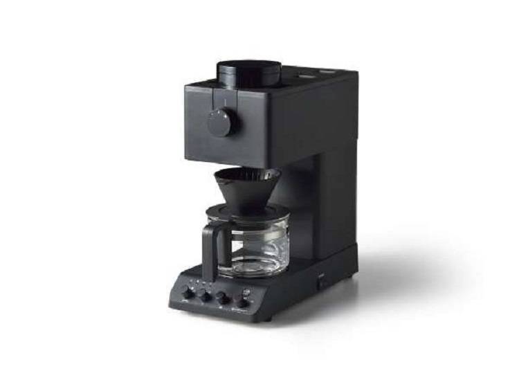 Coffee Maker Black CM-D457B (Fully Automatic/Mill Included) TWINBIRD: Recreate a Professional Taste! The Ultimate Coffee Maker to Enjoy Every Cup from the Comfort of Your Home (42,780 yen)