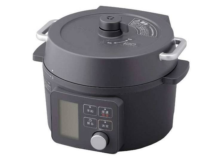 IRIS OHYAMA Electric Pressure Cooker 2.2L Black KPC-MA2-B: Quick and Hassle-Free Pressure Cooking to Taste like a Top-Class Pro (13,110 yen)