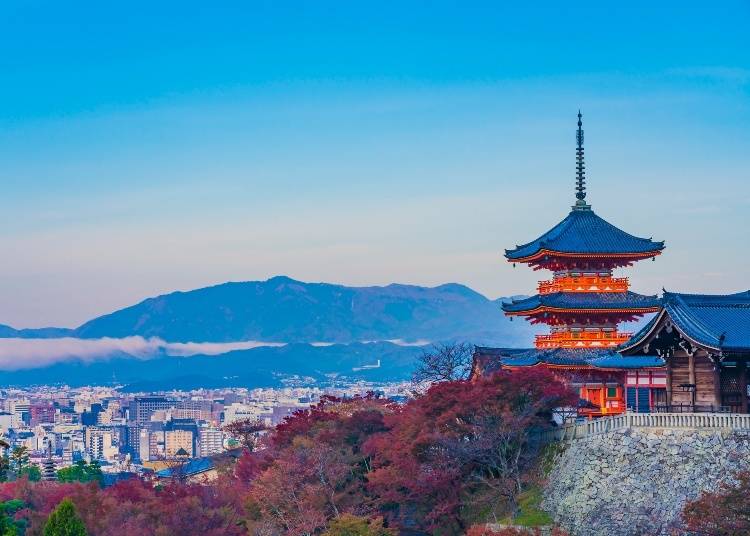 Kiyomizudera Temple in Kyoto (Image: PIXTA)