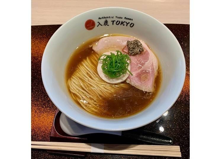 ▶Boletus Soy Sauce Ramen 1,100 yen