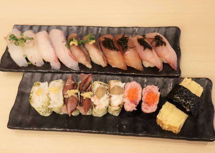 ■寿司吃到饱攻略①其它地方没得吃！以富山特产食材为主的吃法