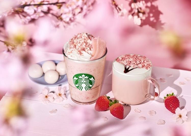 【スターバックス】今年は生八ッ橋入りフラペチーノ®！桜アイテム勢ぞろい