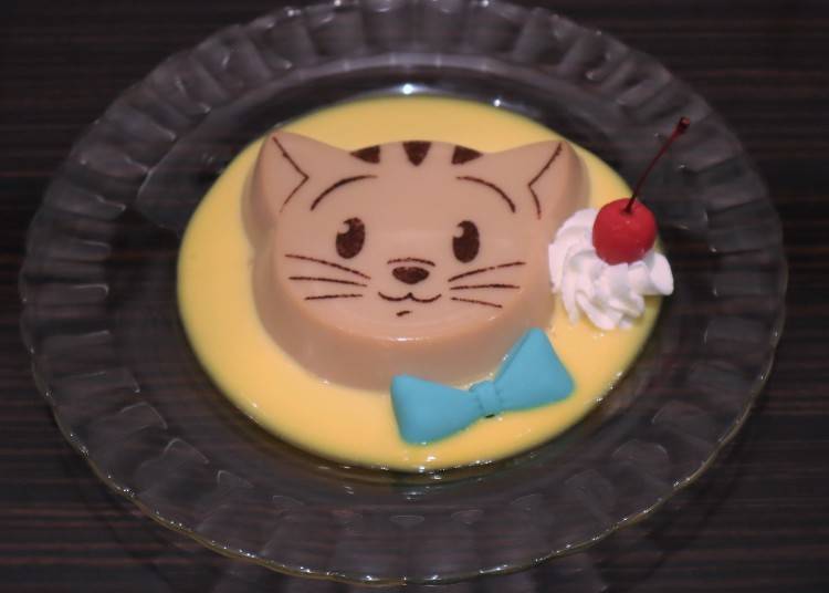 Puru Puru Caramel Pudding a la Mode Gnocchi (1,380 yen)