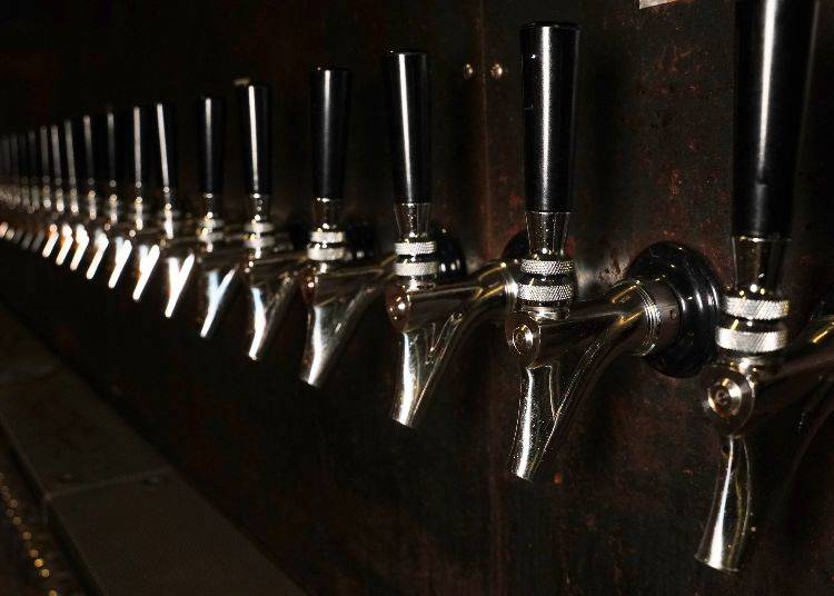 IBREW Ebisu has 47 beer taps